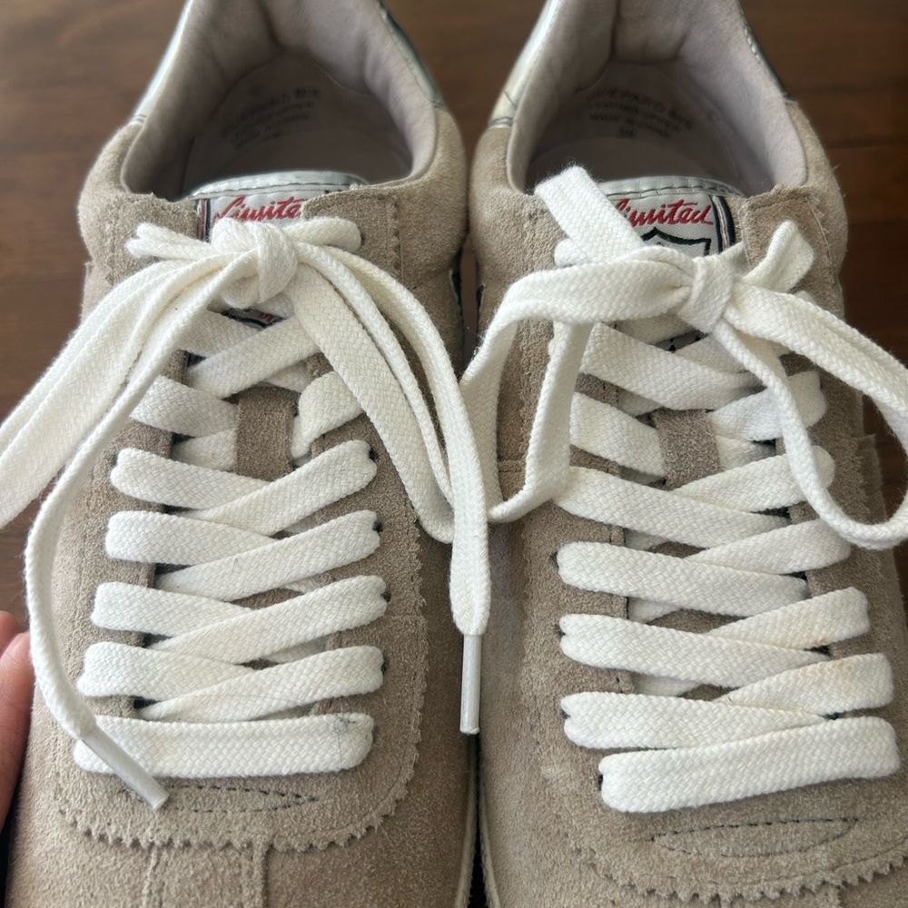 ASH Limited Guepard Bis Suede Wedge Sneaker Shoe (7.5) NEW - Picture 4 of 10